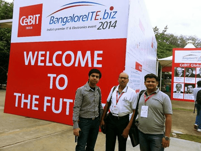 at cebit india 2014