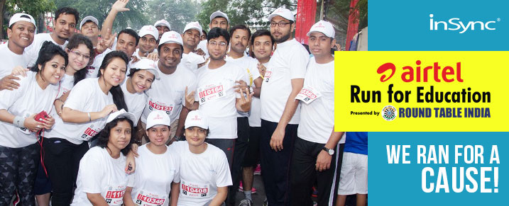 airtel run for education InSync