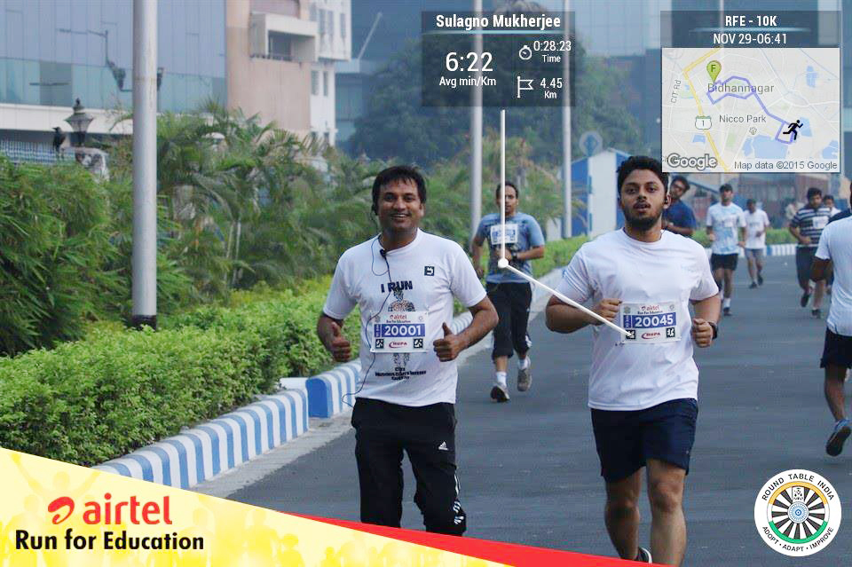 airtel run for education InSync