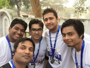 Insync at Airtel Marathon 2016