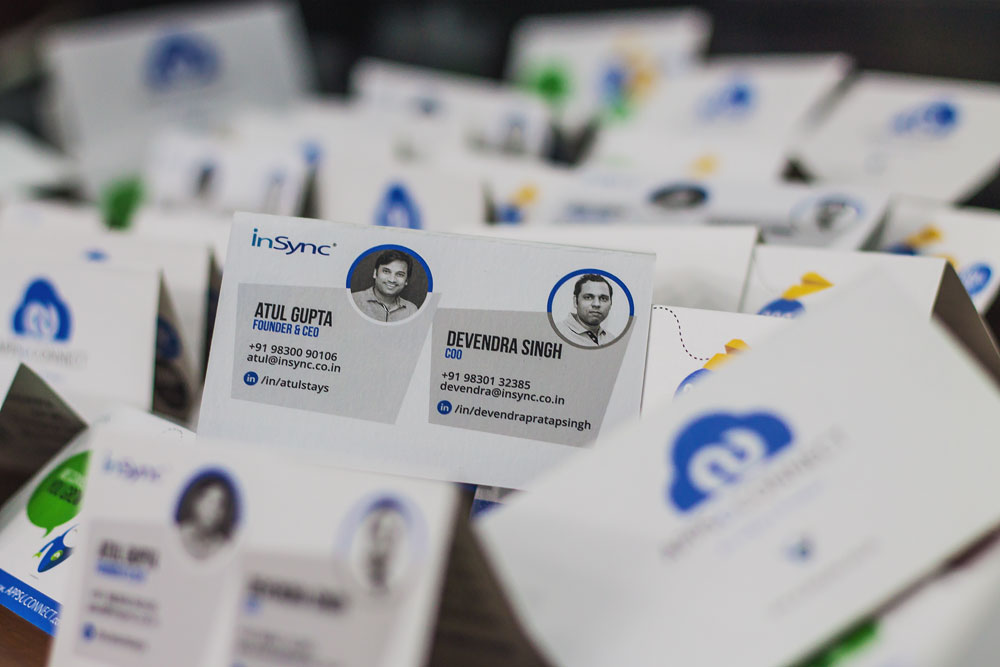 Insync's Business Cards