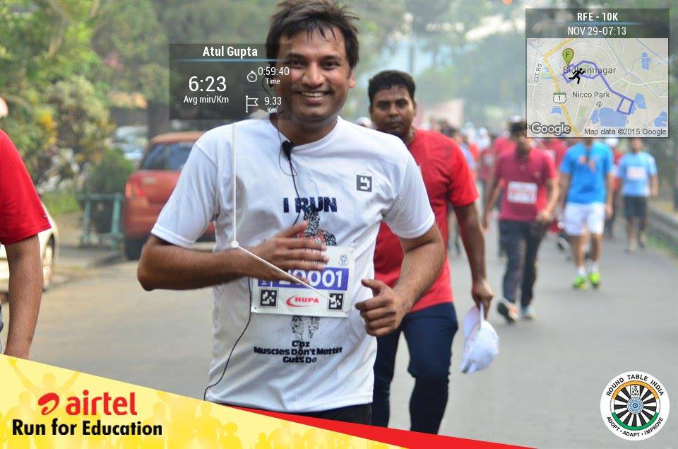 airtel run for education InSync