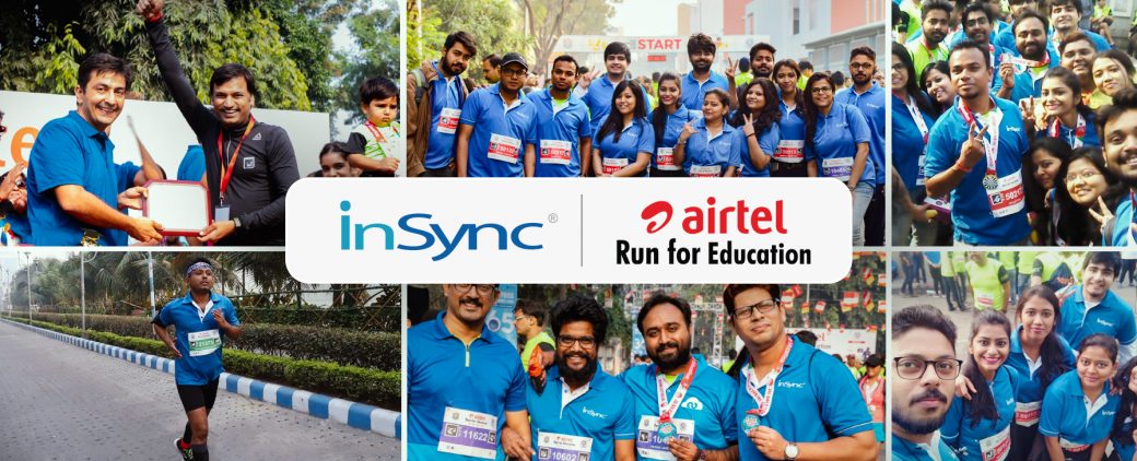 InSync bags ‘The Most Vibrant Corporate Award’ at Airtel Run for Education