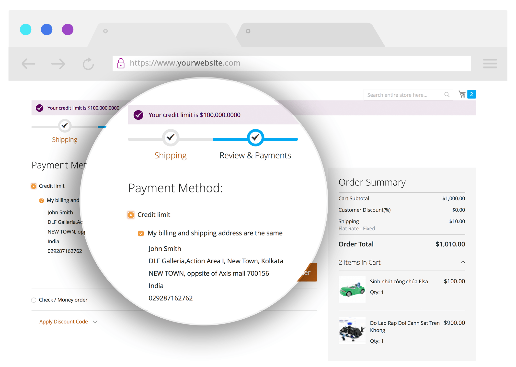 Flexible Checkout Options Flexible Checkout Options-InSync