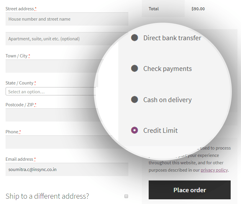 credit-limit-WooCommerce-B2B-store