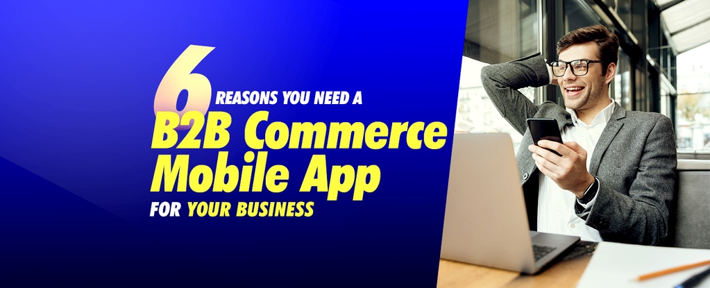 6 Reasons B2B Commerce mobile app for your business
